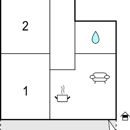 Apartment In With Kitchen *